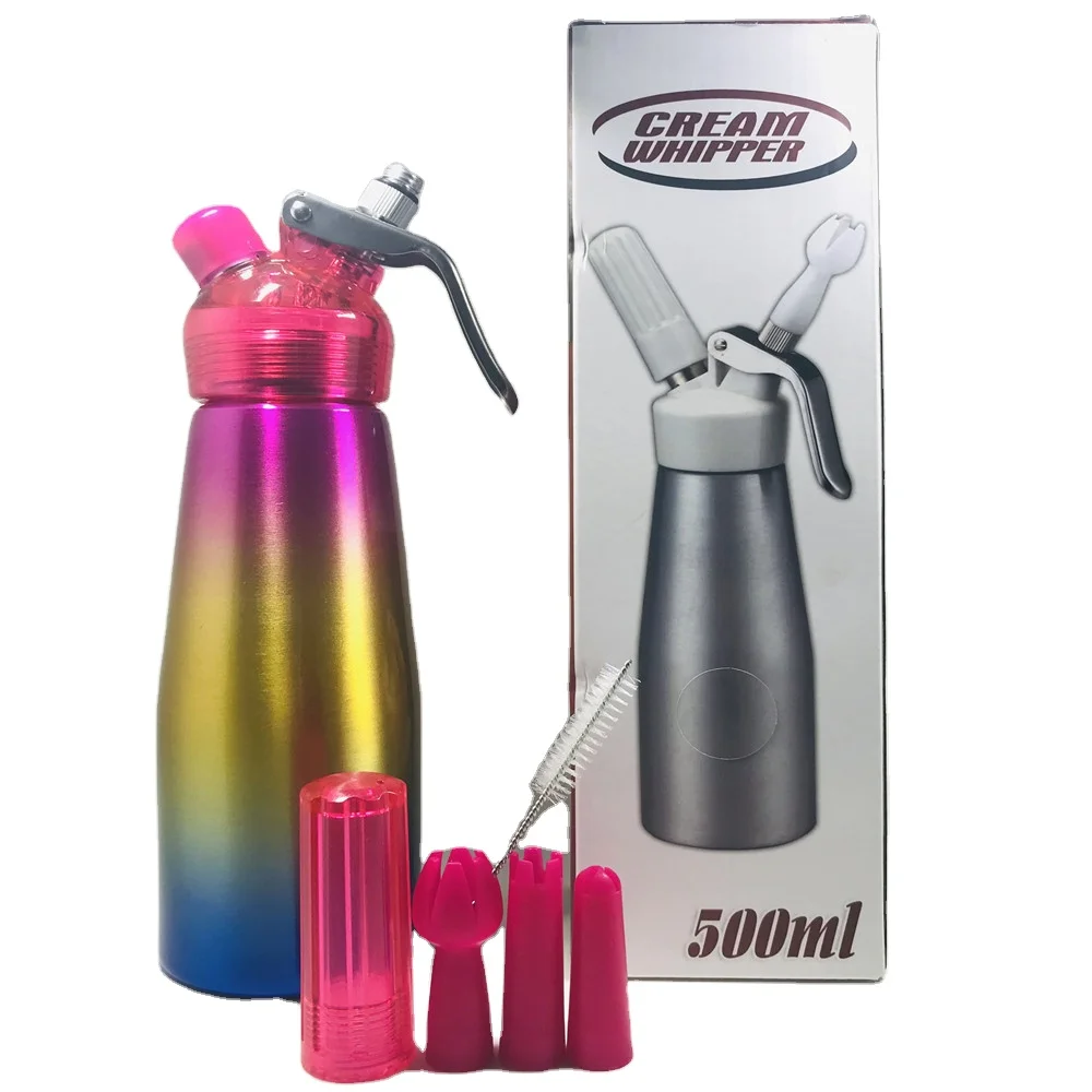 Диспенсер для взбитого крема 500 мл Artisan взбиватель с декоративными