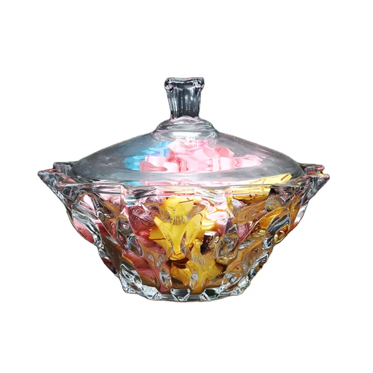 
customize color sugar bowl glass 