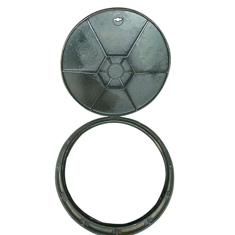 OEM&ODM En124 Rectangular Ductile Iron Manhole Cover Round Cast Iron Manhole Cover