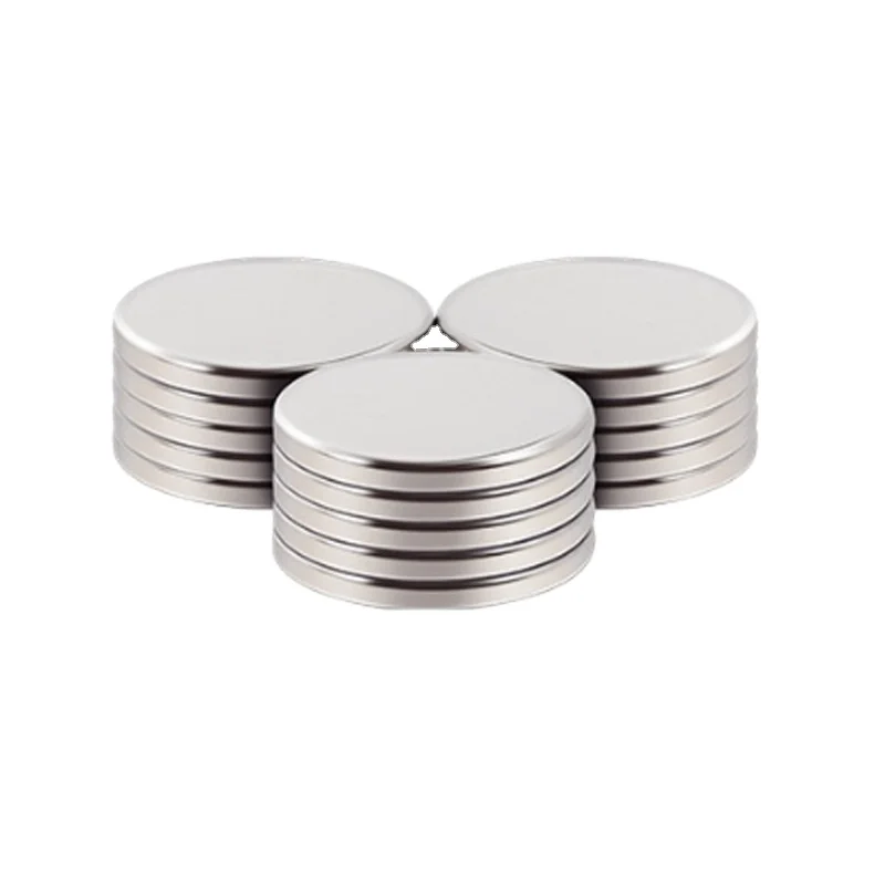 Wholesale Price Customized Size Round Rare Earth Neodymium Magnet N52 Disc Strong Ndfeb Magnets