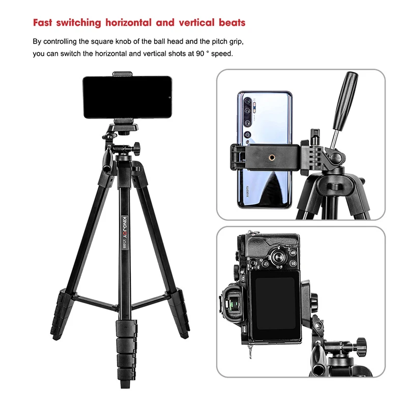 Professional Photography Camera Accessories Tripod Light Portable Aluminum Tripod For Camera