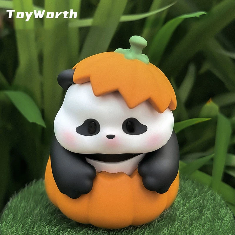 Chenyu Kungfu Panda игрушка милый ПВХ животных жир Po сидит в черно-белых маленьких пластиковых фигурах таинственных коробках