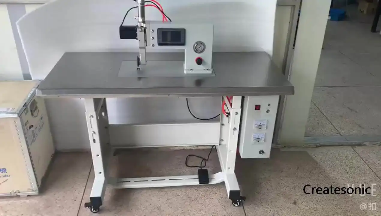 2000w 20k Ultrasonic Sewing Machine Roller Ultrasonic Quilting Sewing Machine for Nonwovens IP65 Ultrasonic Machinery Manual 4kg