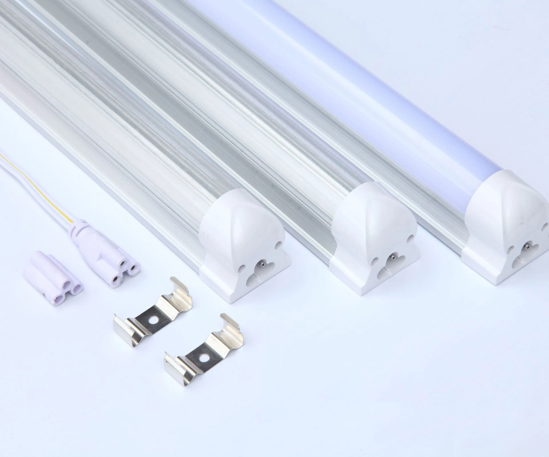 Hot Selling Led Tube Lights T8 Cover 5W 10W 14W 18W Luminous White Body Lamp Power Item School Office SMD Color Pure