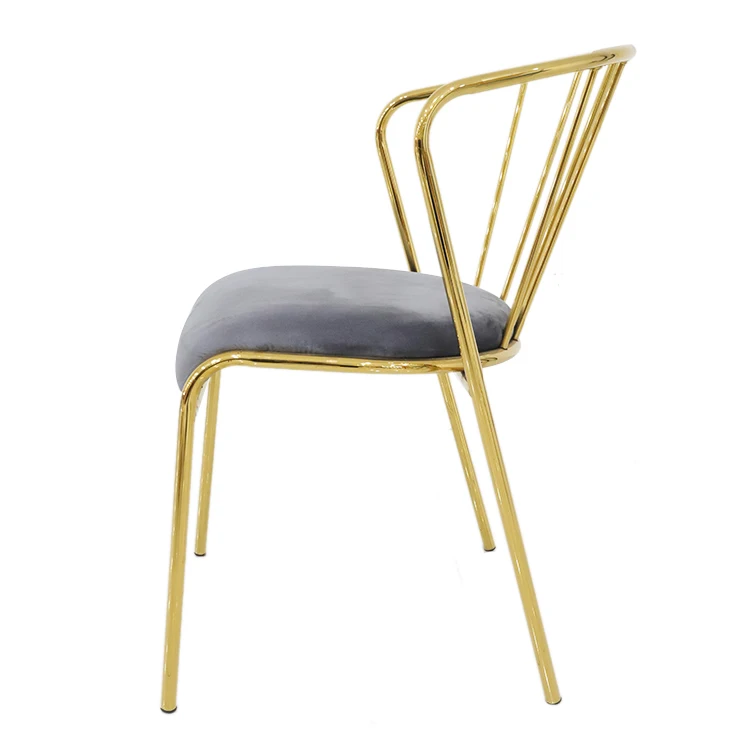 Hot sale modern laboratory chair dining furniture nordic purple pink  upholstery dining chair