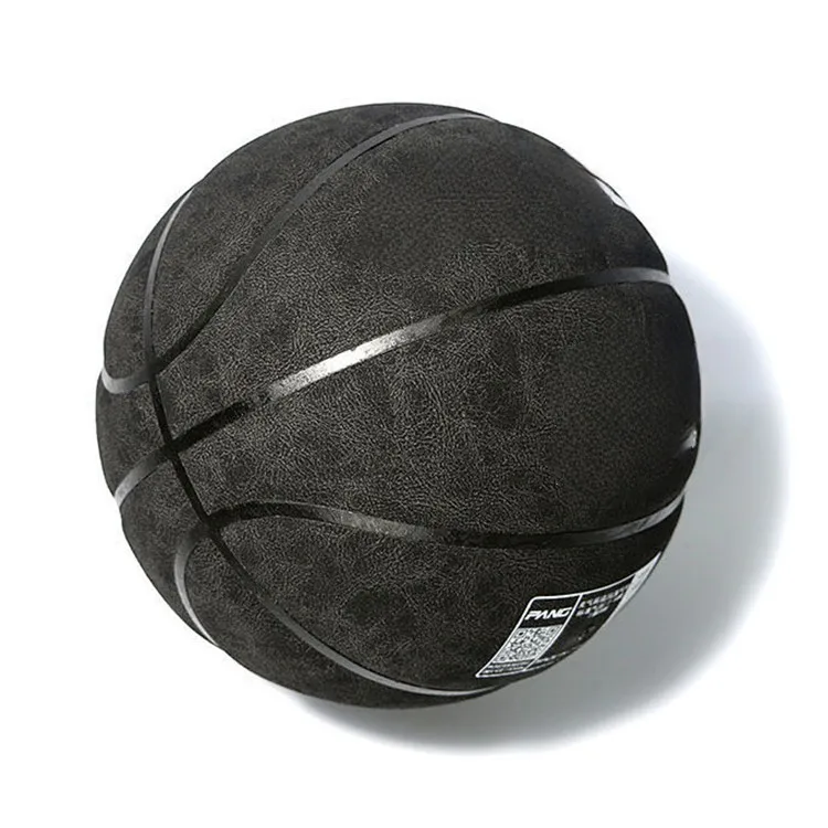 China Leather Design Logo Basketball Customized In Bulk
