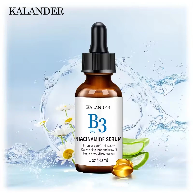 5% Niacinamide Face Serum Whitening Feature Main Aloe Vera Collagen Hyaluronic Acid Tea B5 OEM