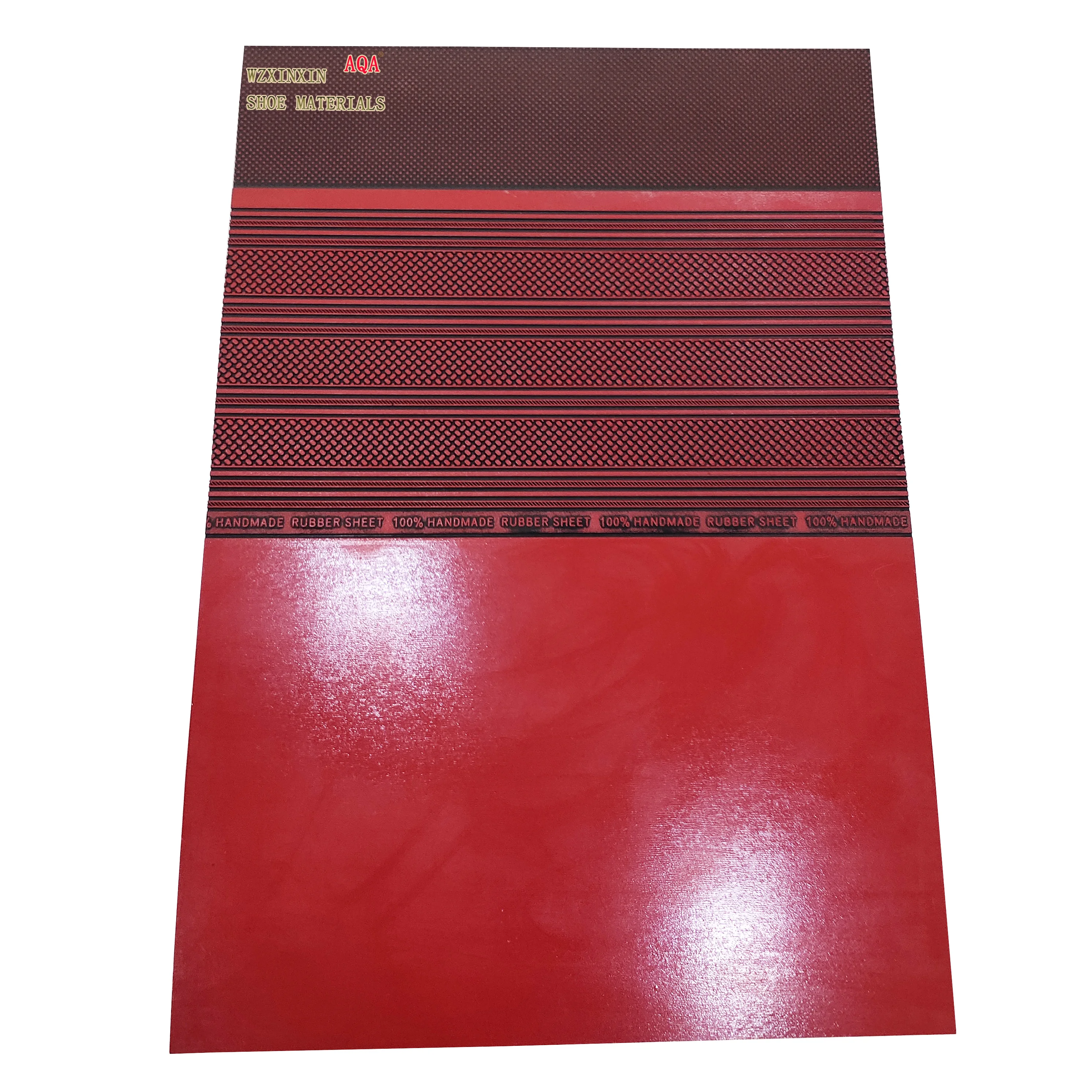 Factory wholesale vulcanized fashionable 9128 design rubber outsole sheet for men leather shoe and dressing shoe sole