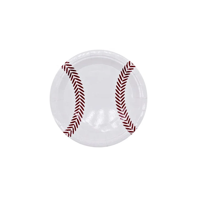 American Day with Printed Colored Design Vintage Restaurant Party Paper Plate