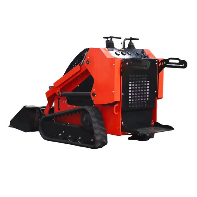 Hot Selling 4 Wheel Mini Loader Front End Loader Mini Articulated Wheel Loader
