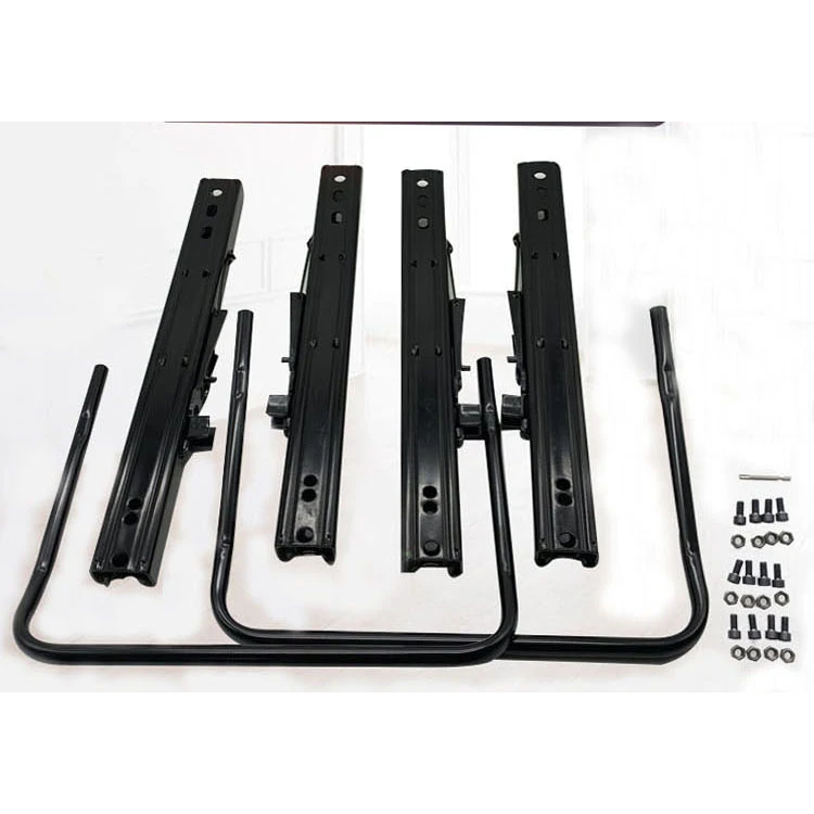 Metal car seats slide rail