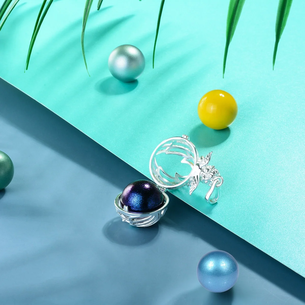 Bola De Grossesse Pregnancy Harmony Ball Locket Angel Chime Caller Bell Necklace Pendant