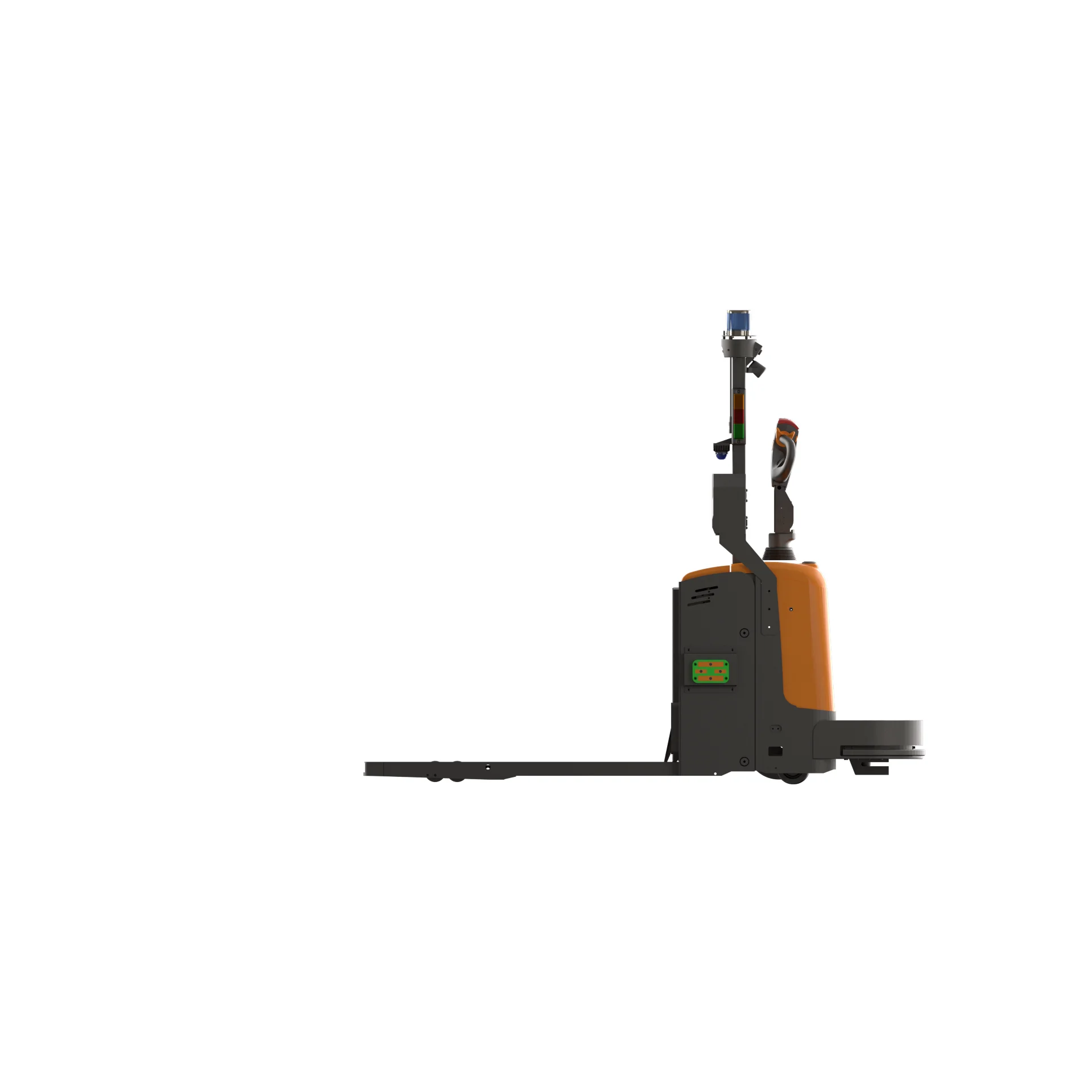 Autonomous Drive Intelligent AGV Model Laser Navigation Unmanned AGV Forklift