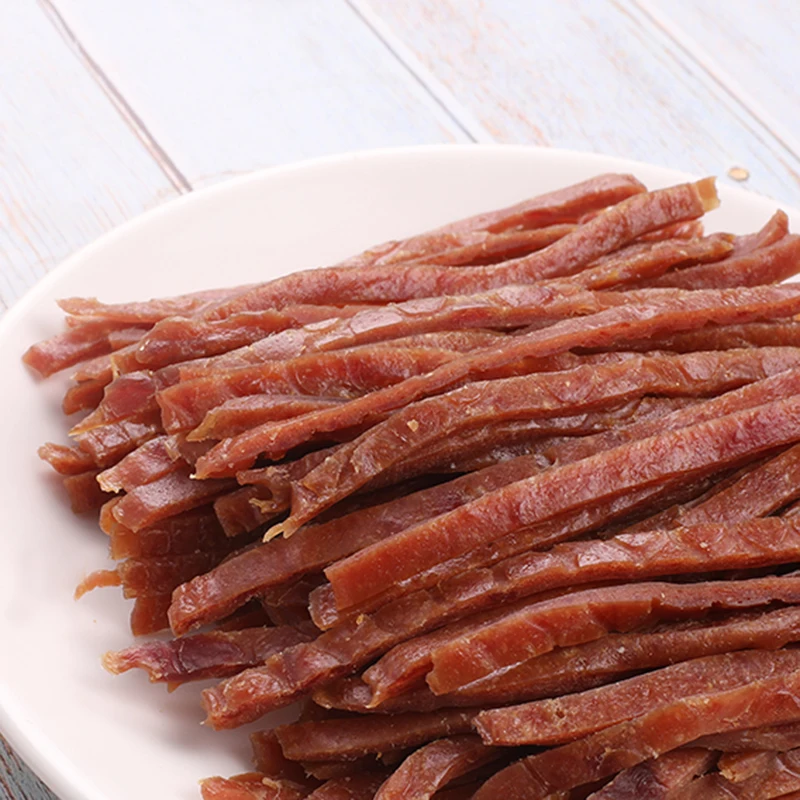 Different taste industry in china crystal duck meat shredded