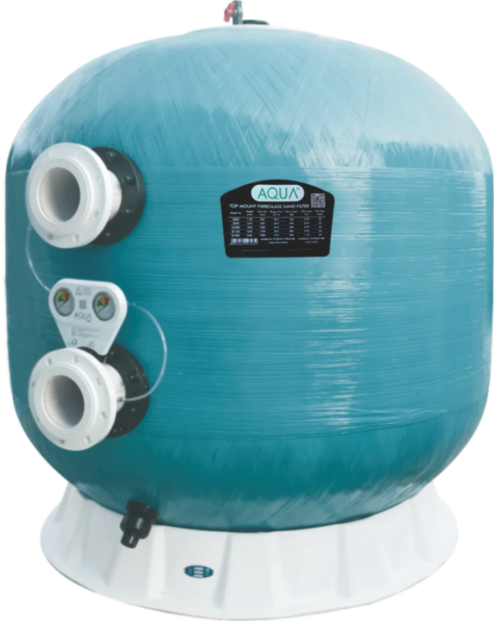 AQUA fiberglass big commercial swimming pool Sand Filters