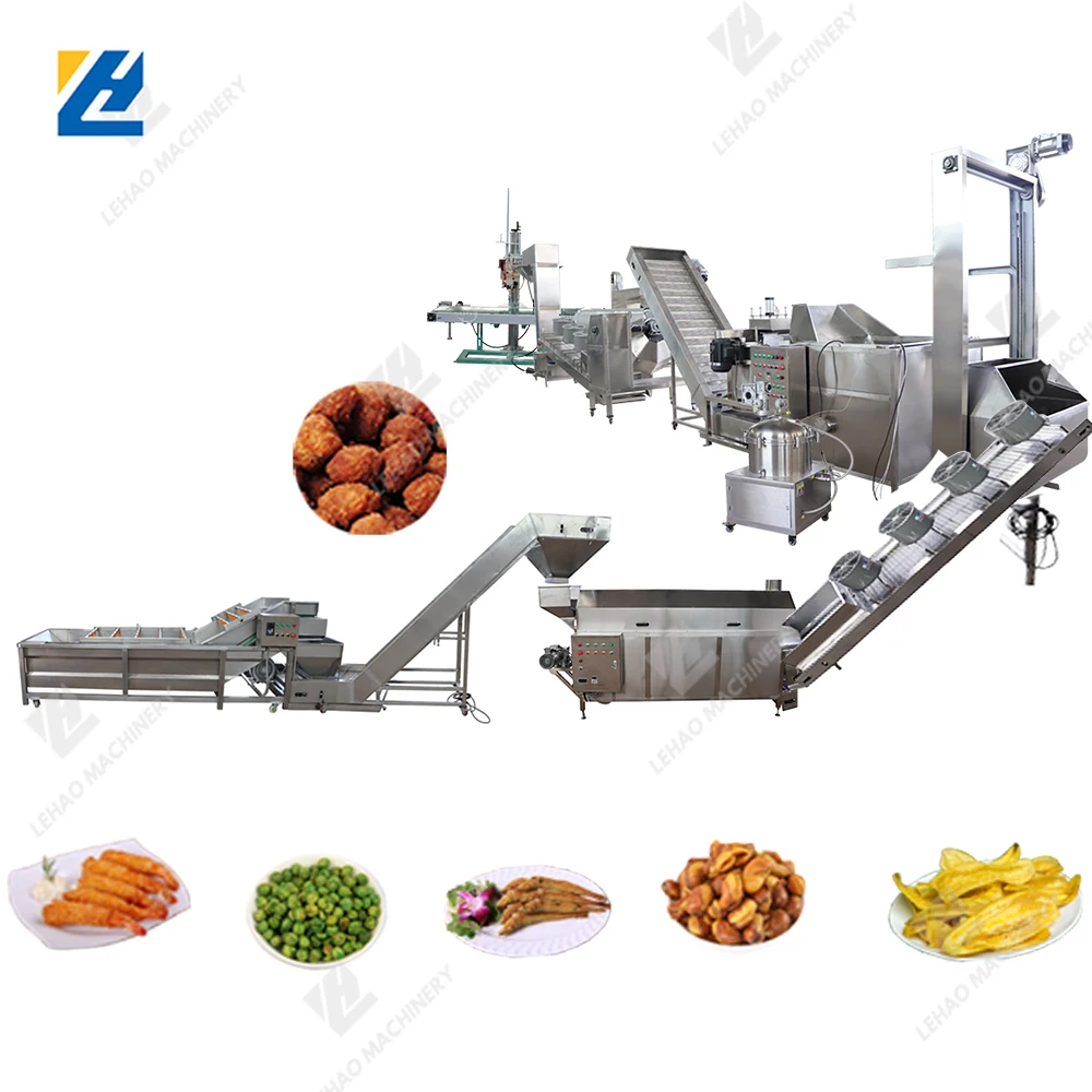 Commercial potatoes fried chicken machine frying chicken wings nut beans fryer machine