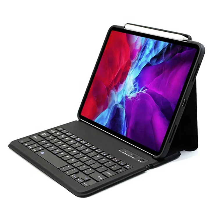 New type 2021 11 Pro PU Leather Luxury Business Tablet Cover Keyboard Case for ipad case