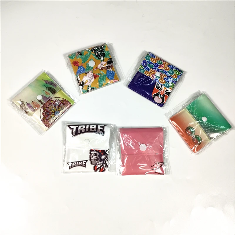 Cheap Blank Style Cremation Pvc Plastic Foil Ash Tray Bag Disposable Eco-Friendly Pocket Ashtray Bag
