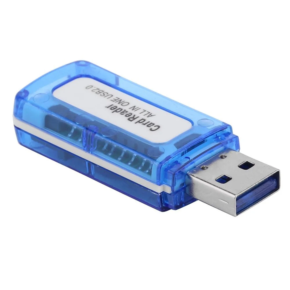 4 в 1 устройство для чтения карт памяти usb 2 0 кардридер sd-карт tf ms micro