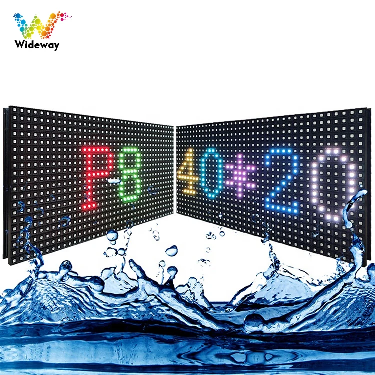 Крытый Открытый водонепроницаемый светодиодный видео стены RGB P8 256x128 мм SMD дисплей модуль