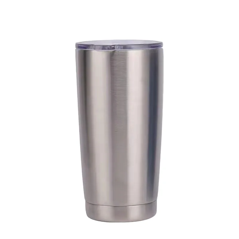 Wholesale 20oz Sublimation Stainless Steel Tumbler Cups Sublimation Blanks 304 Stainless Steel Coffee Car Mugs Sublimation Flask