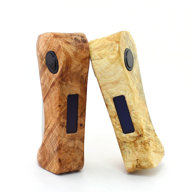  Электронная сигарета из дерева со стабилизацией Ultroner Alieno Box Mod набор микросхем DNA60 деревянного
