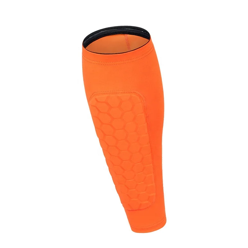 basketball leg sleeves honeycomb sport support leg football sleeve calf brace calf
