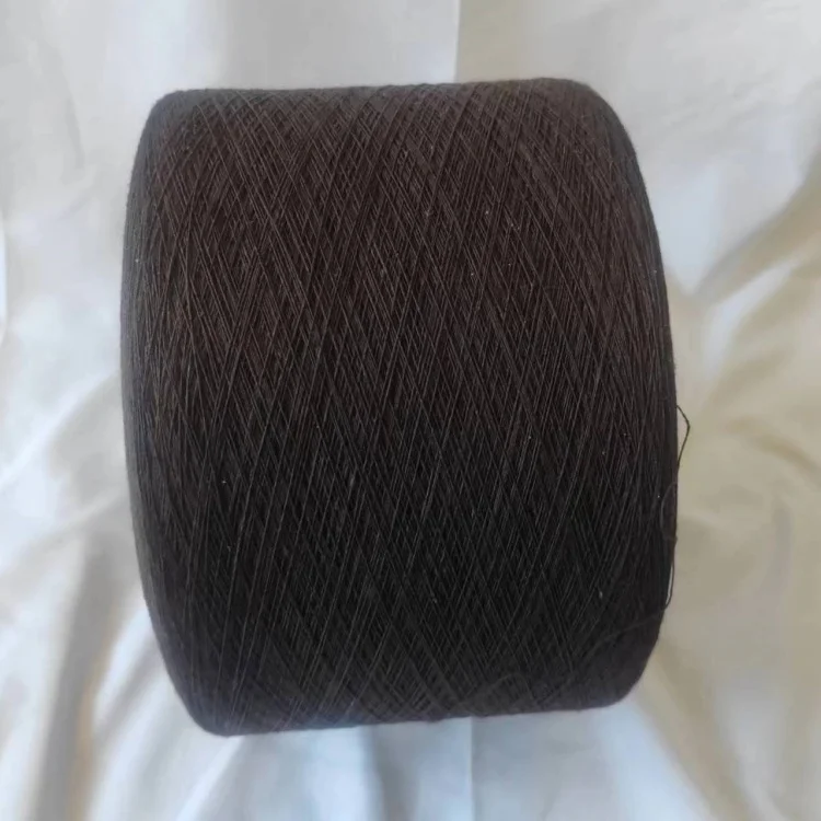 China Manufacturer recycled open end cotton polyester yarn for blanket and carpet