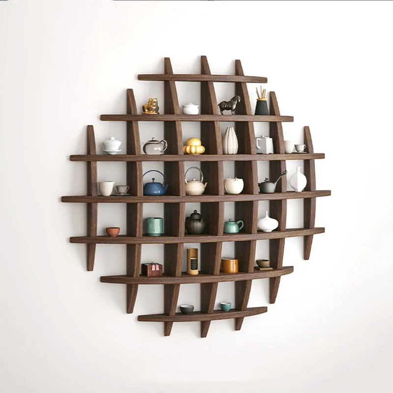 Customize Wall Mounted Shelves Wall Shape Book Shelf Wood Display Storage Organizer Rack For Home Living Room Decor