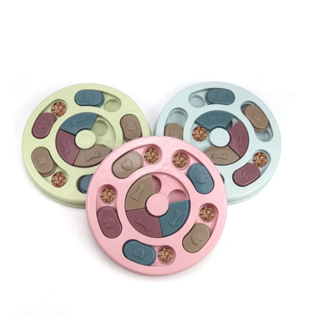 Advanced Treat Food Dispenser Dog Puzzle Toy Interactive Training Treats Dog Toys Pet Bowl Slow Feeder