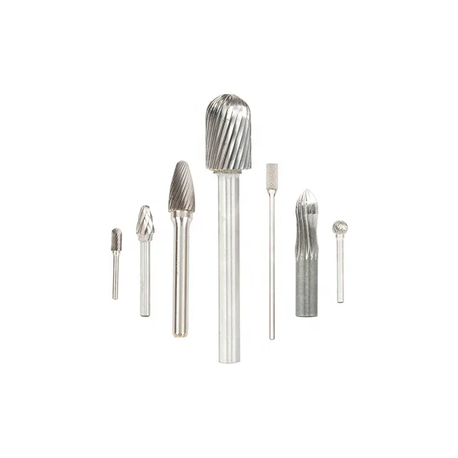 HSS rotary burr carbide milling cutter for Die Grinder Drill bit Metal Wood Carving Engraving Polishing Drilling