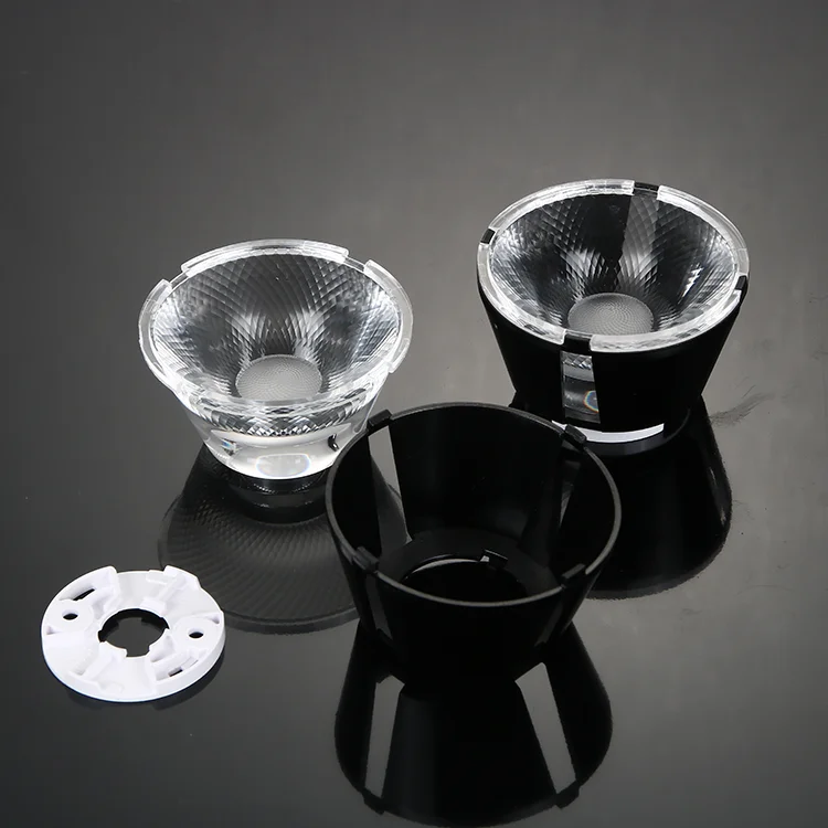 Factory Direct Sale 1313/1515/1818 Led Lens 45/50/55Mm for Commercial Lighting Light H30