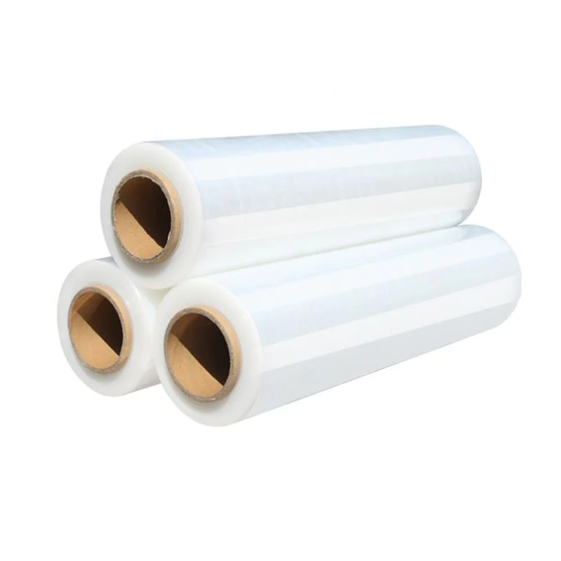 China Hot Sell 80 Gauge Big Roll Stretch Film For Pallet Wrap Film