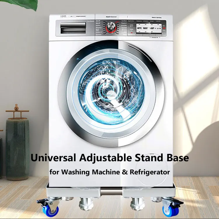 custom refrigerator multifunctional movable roller fridge mobile wheels plate cabinet adjustable stand base for washing machine