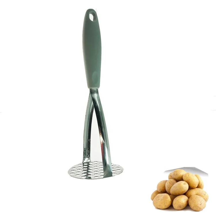 Wholesale Heavy Duty Strong stainless steel Kitchen Pressing Potato Masher With PP Long Handle