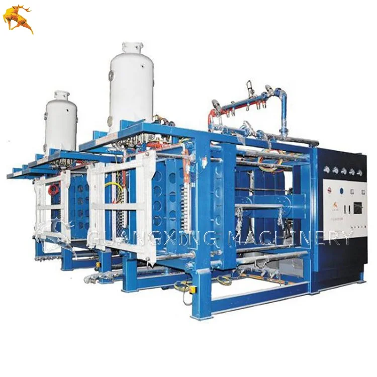 EPS polistirene foam compact foam block making machine horizontal construction EPS brick and block molding machine manufacture