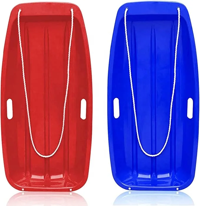 EASTOMMY ET-767001 Classic Snow Sled, Necessary Tools for Skiing in Winter Snow Field, Sand, Grass Slider Custom Color