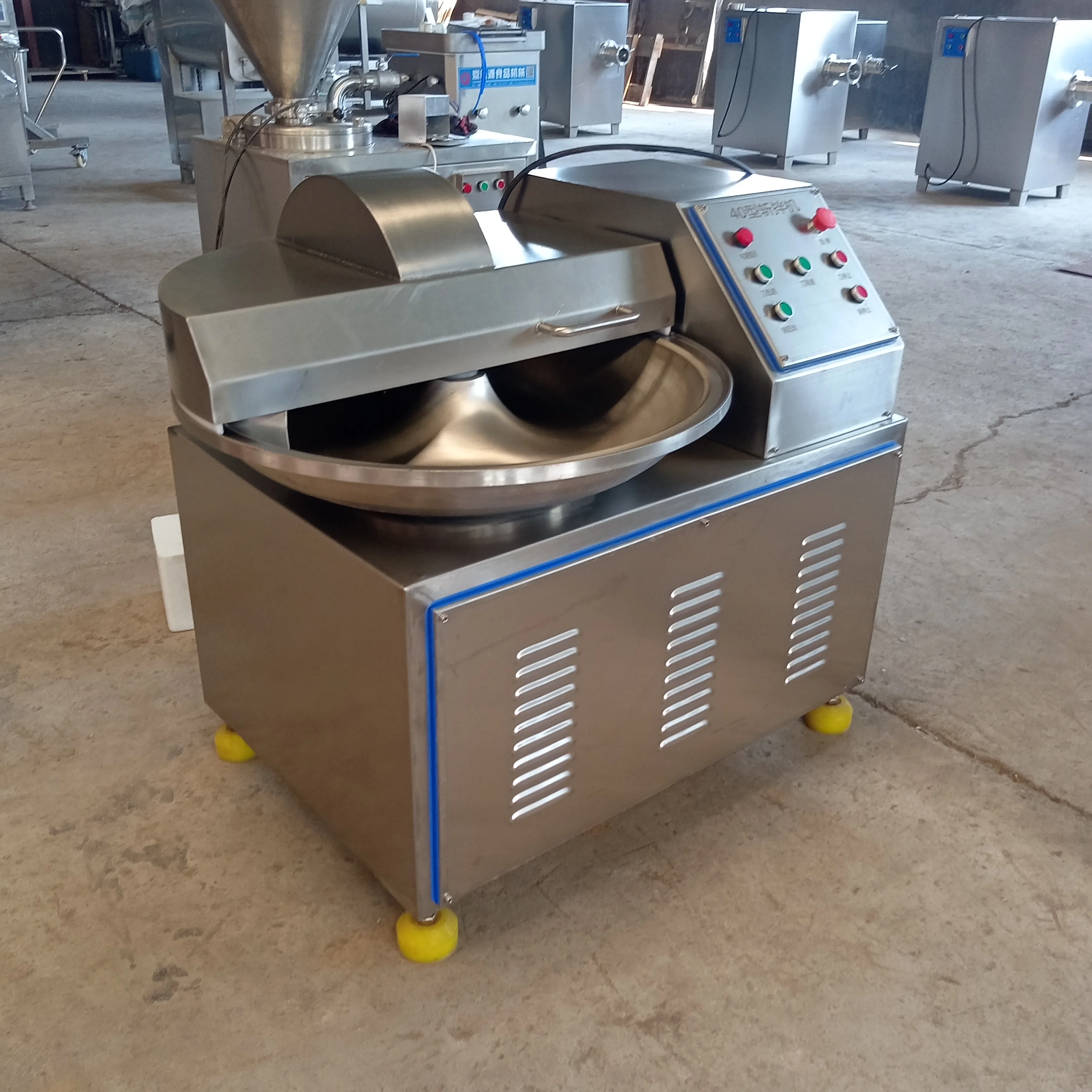 Double Speed Stainless Steel Electric Meat Bowl Cutter/Meat Cutting Machine/Meat Chopper Machine