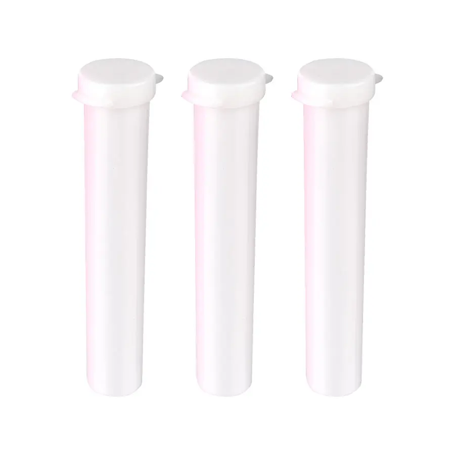 14ml 23ml Mini Slim Plastic Straight J Vials with Hinged Cap