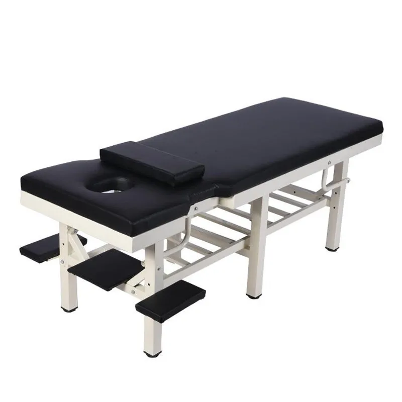 Strengthened Six Legs Steel Spa Massage Bed