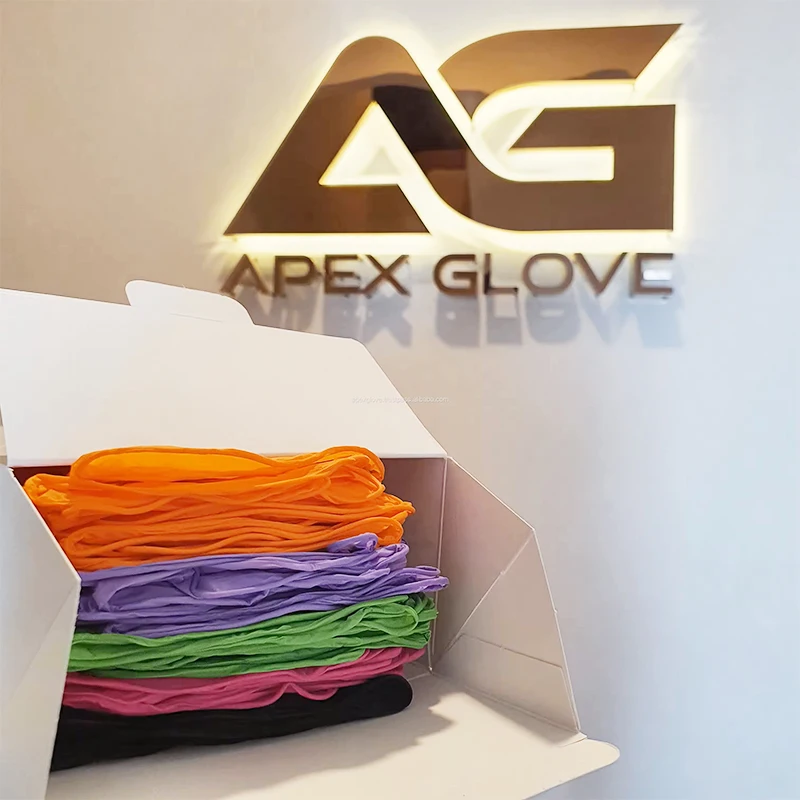 Popular Choice White Latex Powder Free Gloves Provides Excellent Flexibility and Tear Resistant