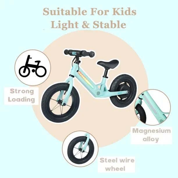 24V 200W 2.5Ah Lithium Battery Powered electric mini dirt bike 12 inch Electric Kids Balance Dirt Bike  kids electric bikes
