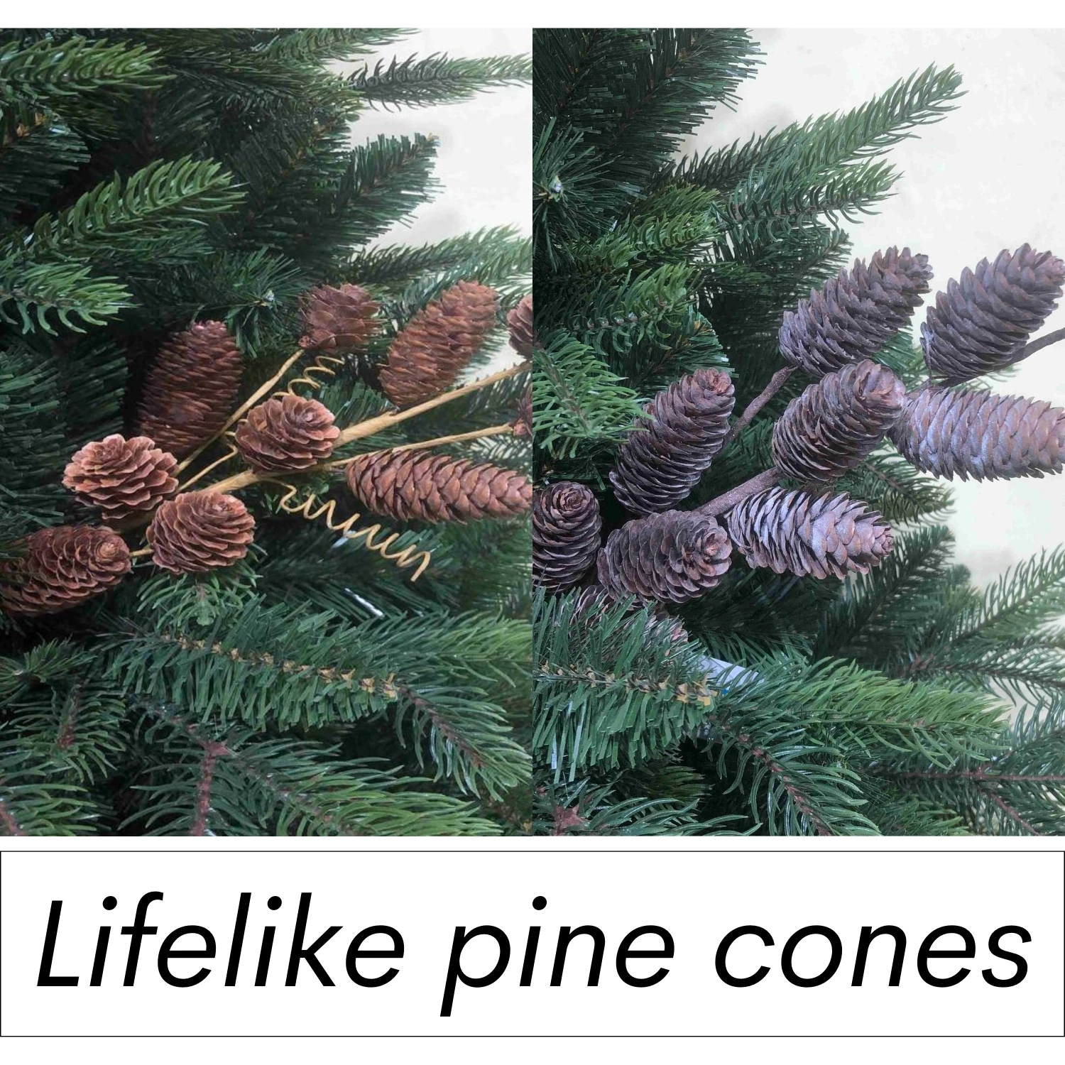 China Sinofloral Christmas Long Pinecone Picks Ornaments Diy Arrangements Xmas Tree Wreaths Decorations Pine Cone Picks Sprays