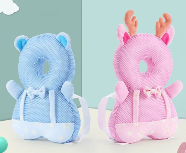 Baby Infant Toddler Kids Head Protective Walker Anti Fall Head Hurt Safety Protector Backpack Pad Pillow Cushion