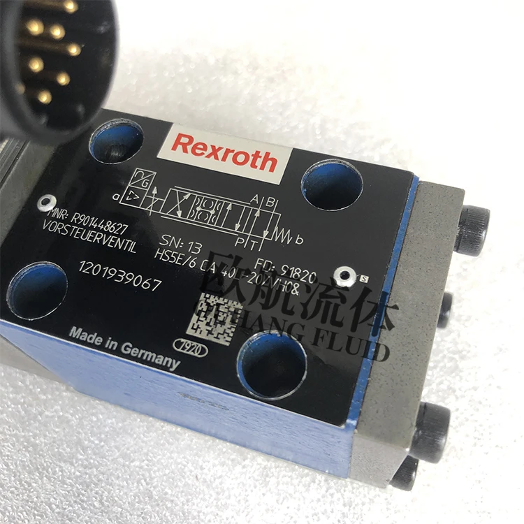 Rexroth proportional valve HS5E/6 CA 40L-20/VH0& pilot valve R901448627