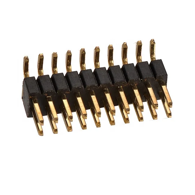 1.27mm Pin header connector 2mm male header 2.54mm SMT Type Dual Rows SMD male pin header