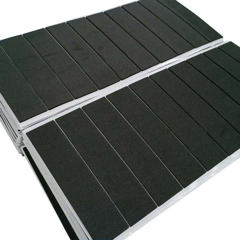 EVA foam manufacturer Custom colors 1mm-50mm Double sided Adhesive goma eva foam sheet adhesive EVA pad