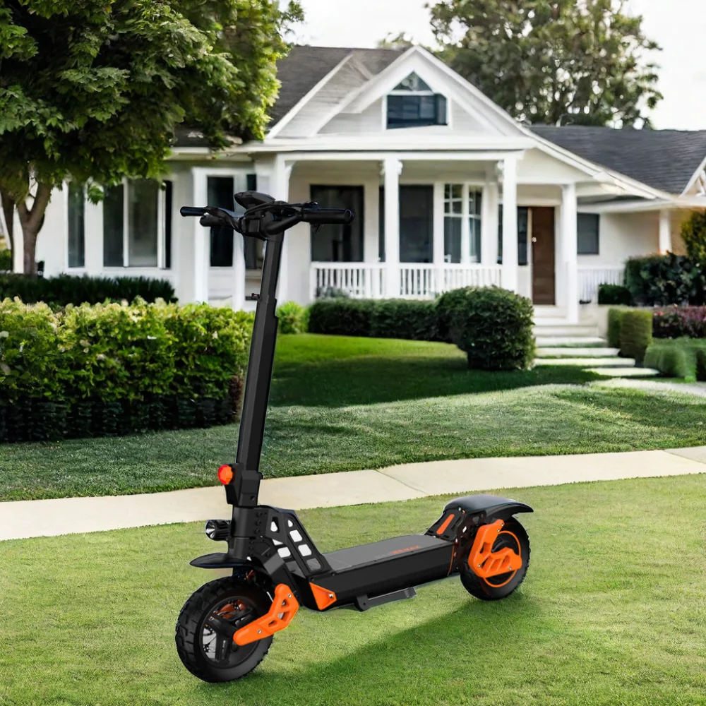 Good sales  M4 10 inch 1000w 48V 10/13/17.5Ah 54km/h  57km electric scooter New private design