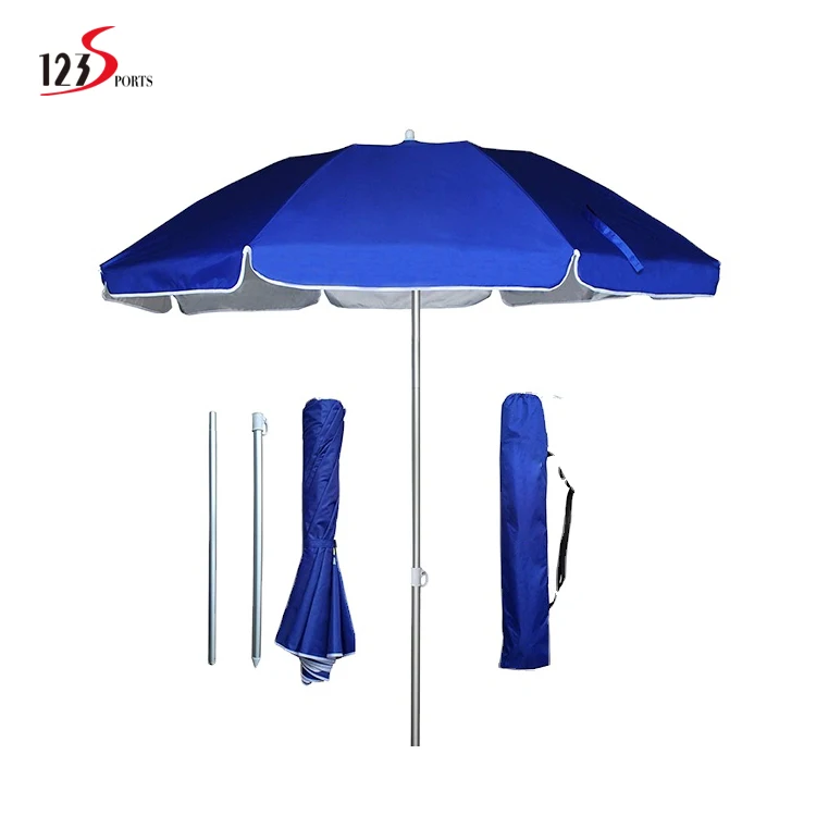 Promotional Wholesale High Quality Custom Print Logo large Uv-Resistant Folding Beach Sun Canopy Tent Umbrellas