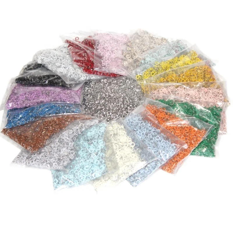 High Quality Button Brass Metal Five Claw Prong Ring Snap Fancy Button For Baby Clothes Garment